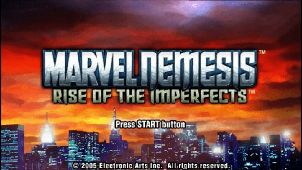 Marvel Nemesis: Rise of the Imperfects – PlayStation Portable (PSP)