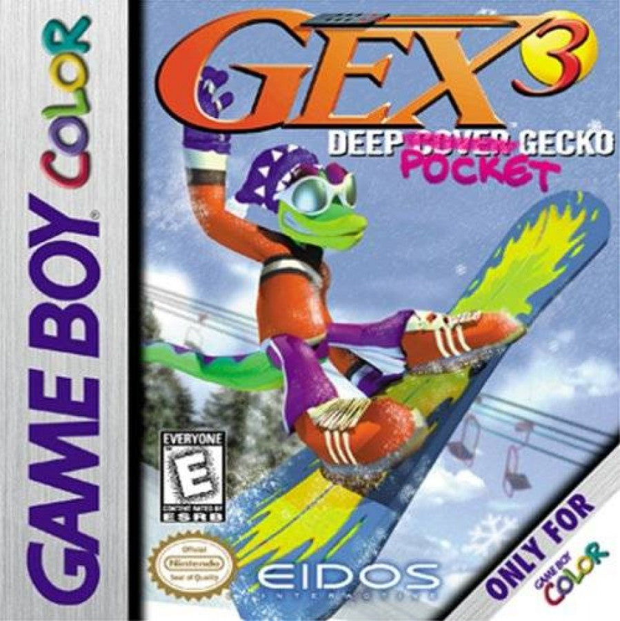 Gex 3: Deep Pocket Gecko – Game Boy Color (GBC)