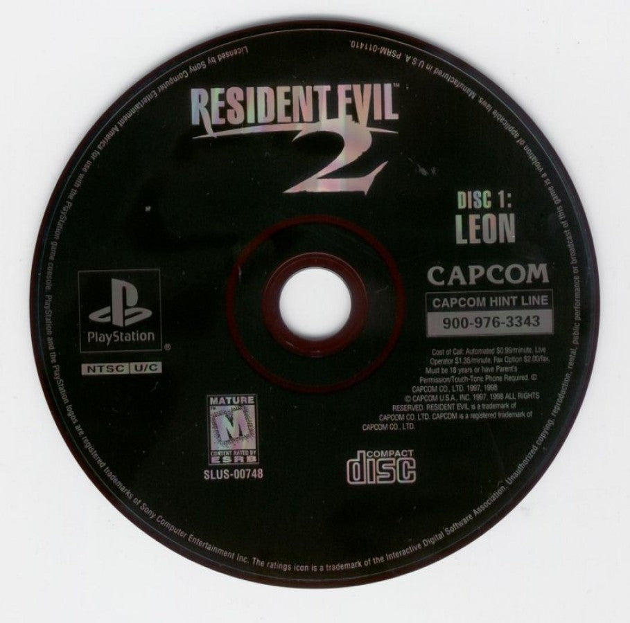 Resident Evil 2 [Greatest Hits] – PlayStation 1 (PS1)