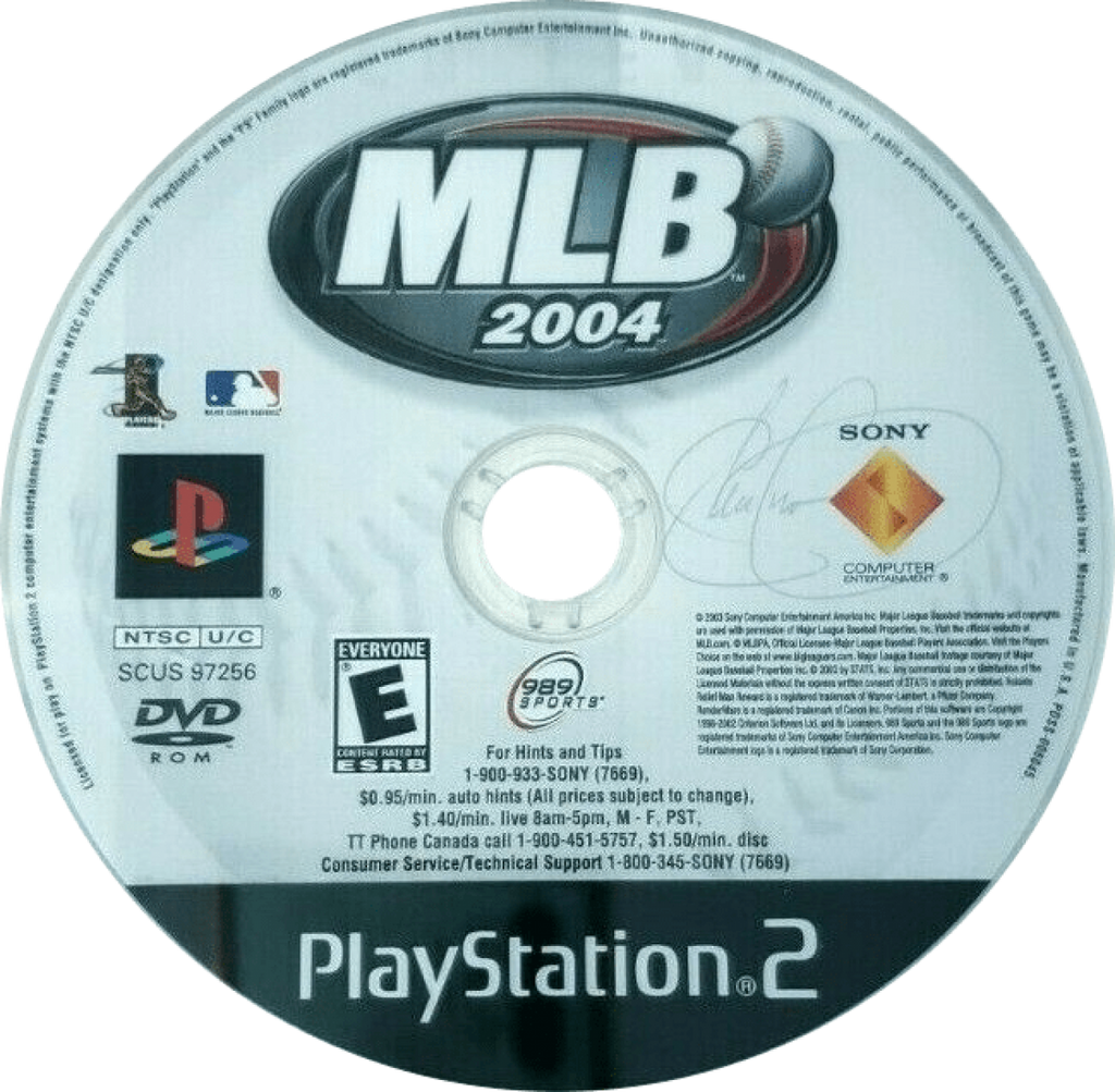 MLB 2004 – PlayStation 2 (PS2)