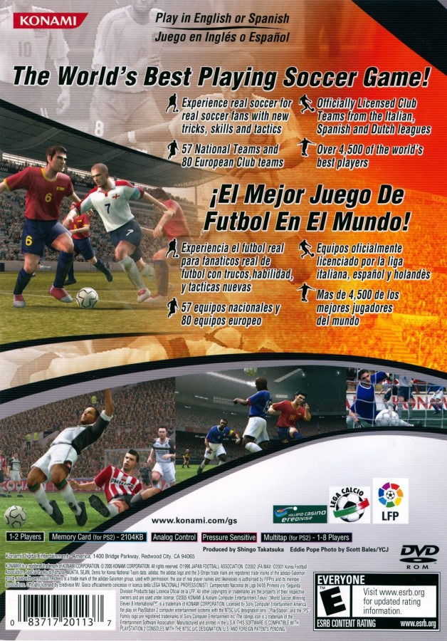 Winning Eleven 8 – PlayStation 2 (PS2)