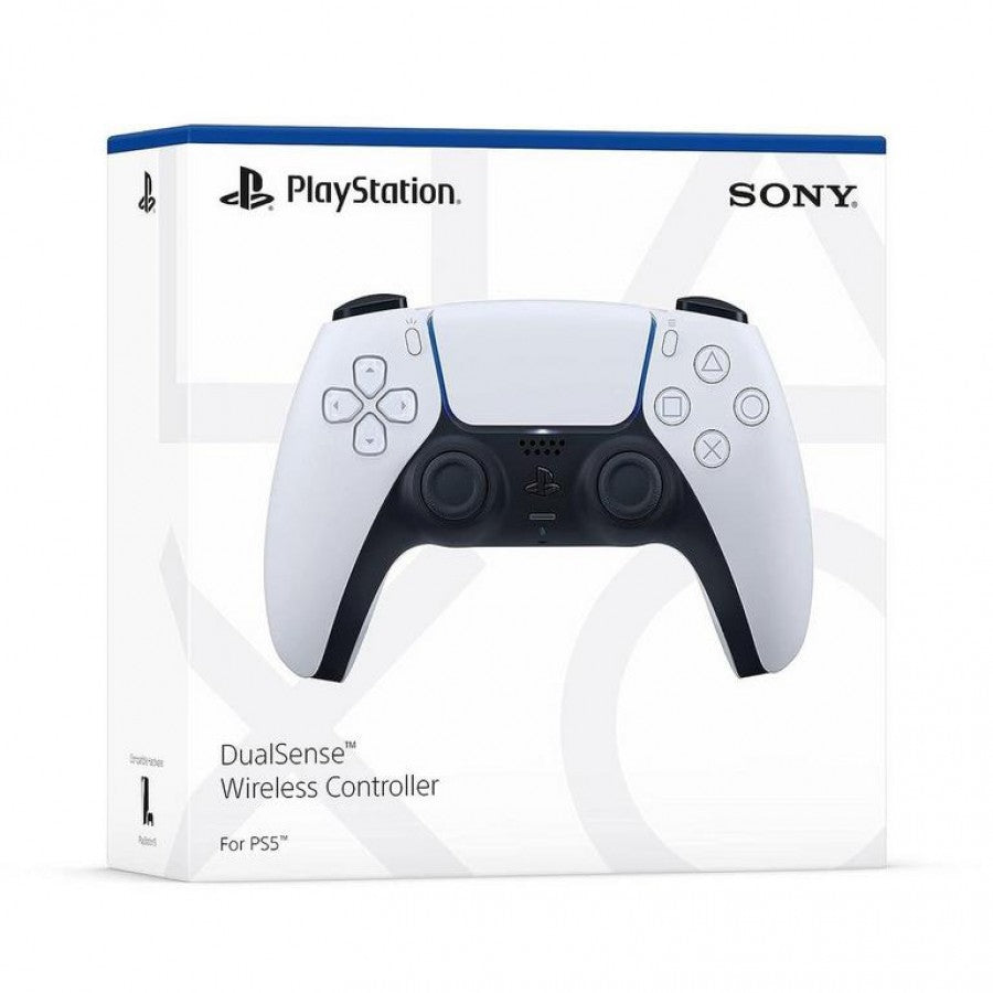 Playstation 5 DualSense Wireless Controller [New/White] – PlayStation 5 Accessory (PS5)