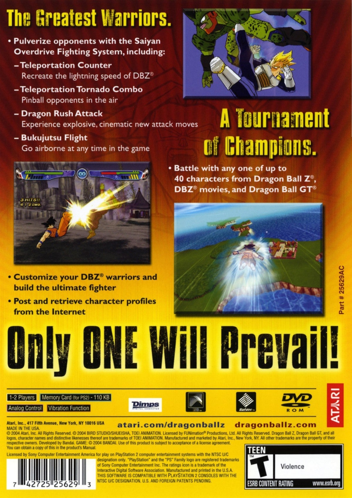 Dragon Ball Z: Budokai 3 – PlayStation 2 (PS2)