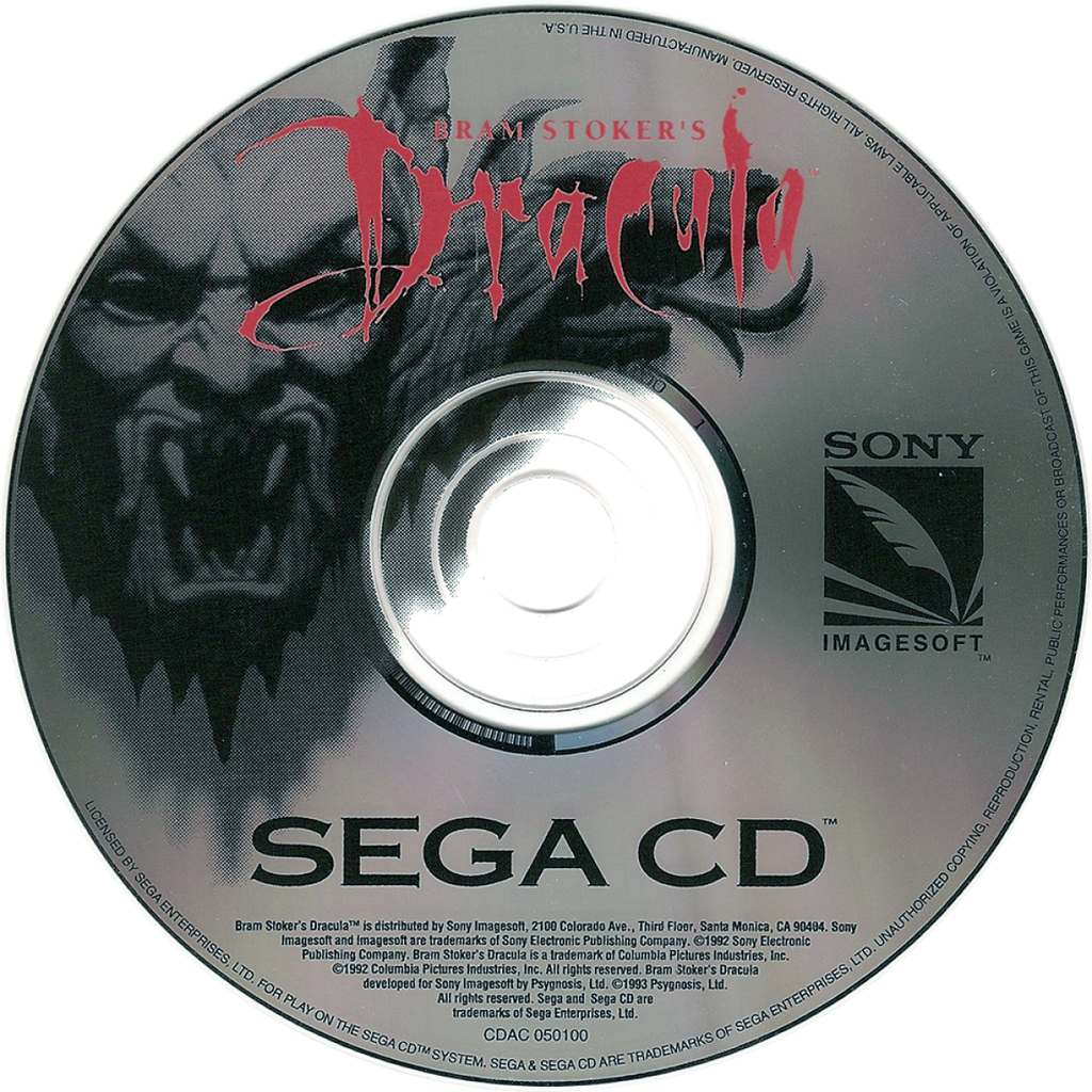 Mary Shelley's Frankenstein & Bram Stoker's Dracula – Sega CD (SCD)