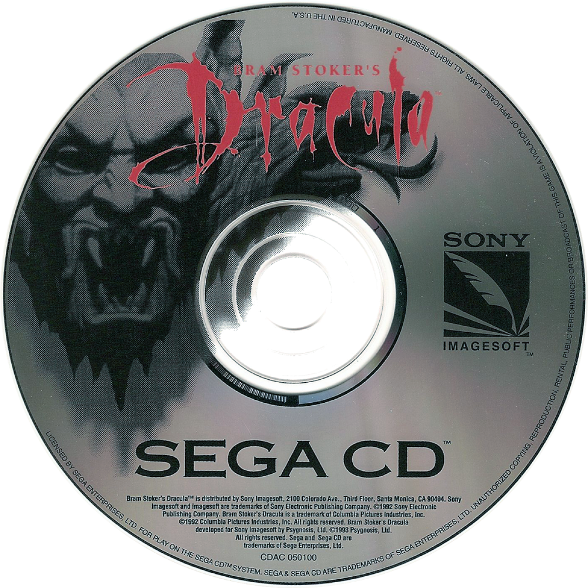 Mary Shelley's Frankenstein & Bram Stoker's Dracula – Sega CD (SCD)