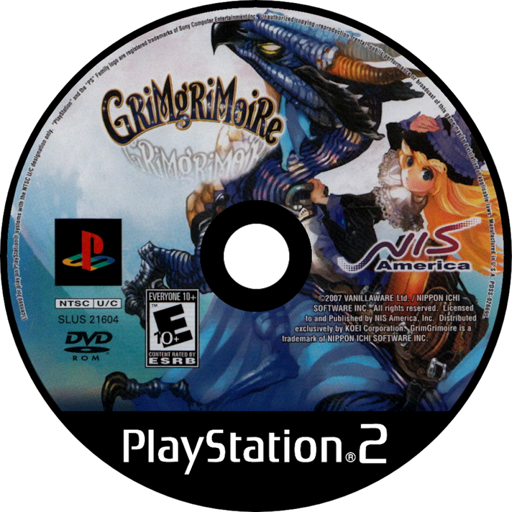GrimGrimoire – PlayStation 2 (PS2)