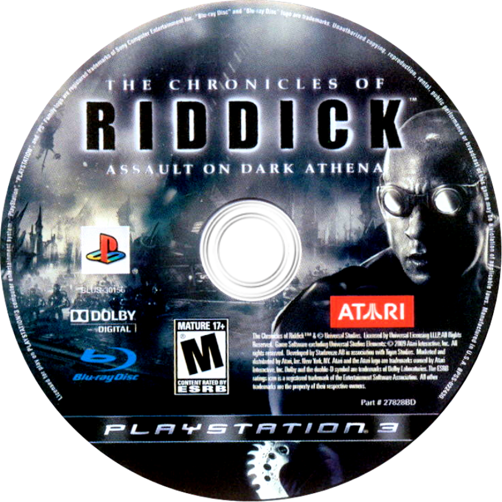 Chronicles of Riddick: Assault on Dark Athena, The – PlayStation 3 (PS3)