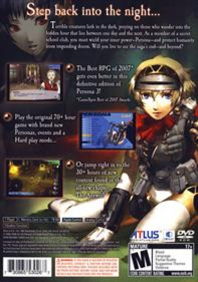 Shin Megami Tensei: Persona 3 FES – PlayStation 2 (PS2)