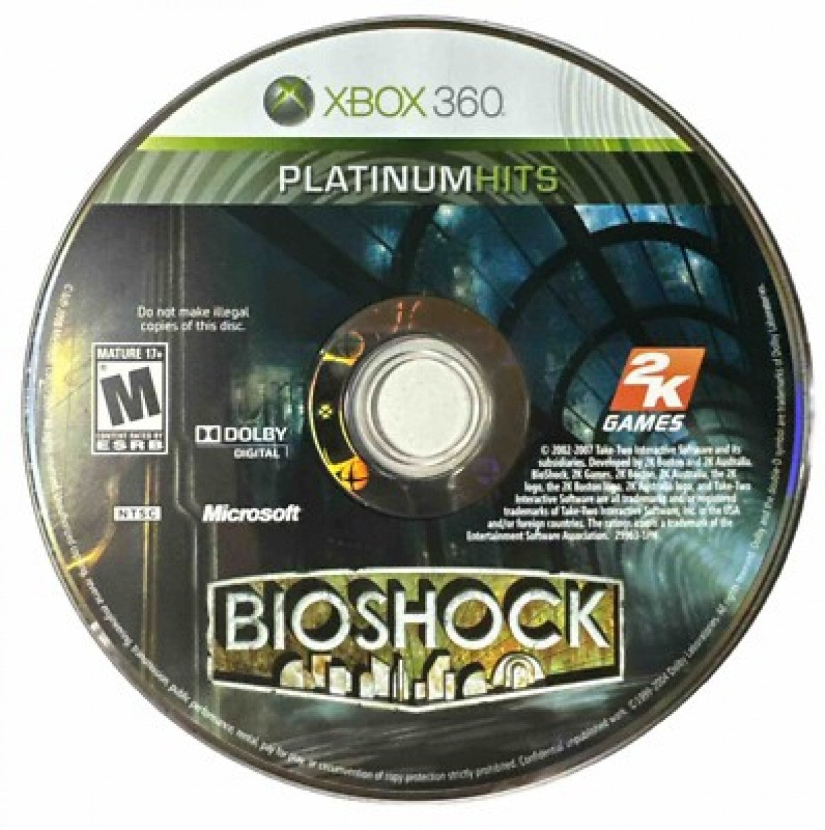 BioShock [Platinum Hits] – Xbox 360 (X360)