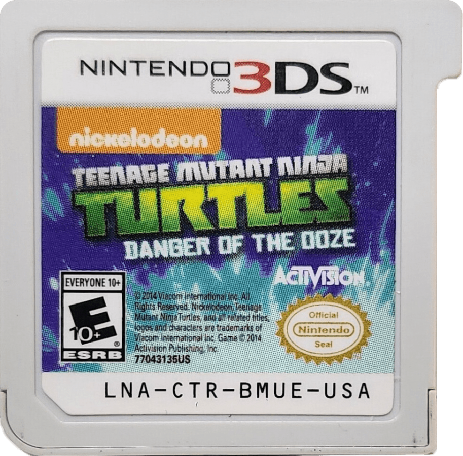 Teenage Mutant Ninja Turtles: Danger of the Ooze – Nintendo 3DS (3DS)