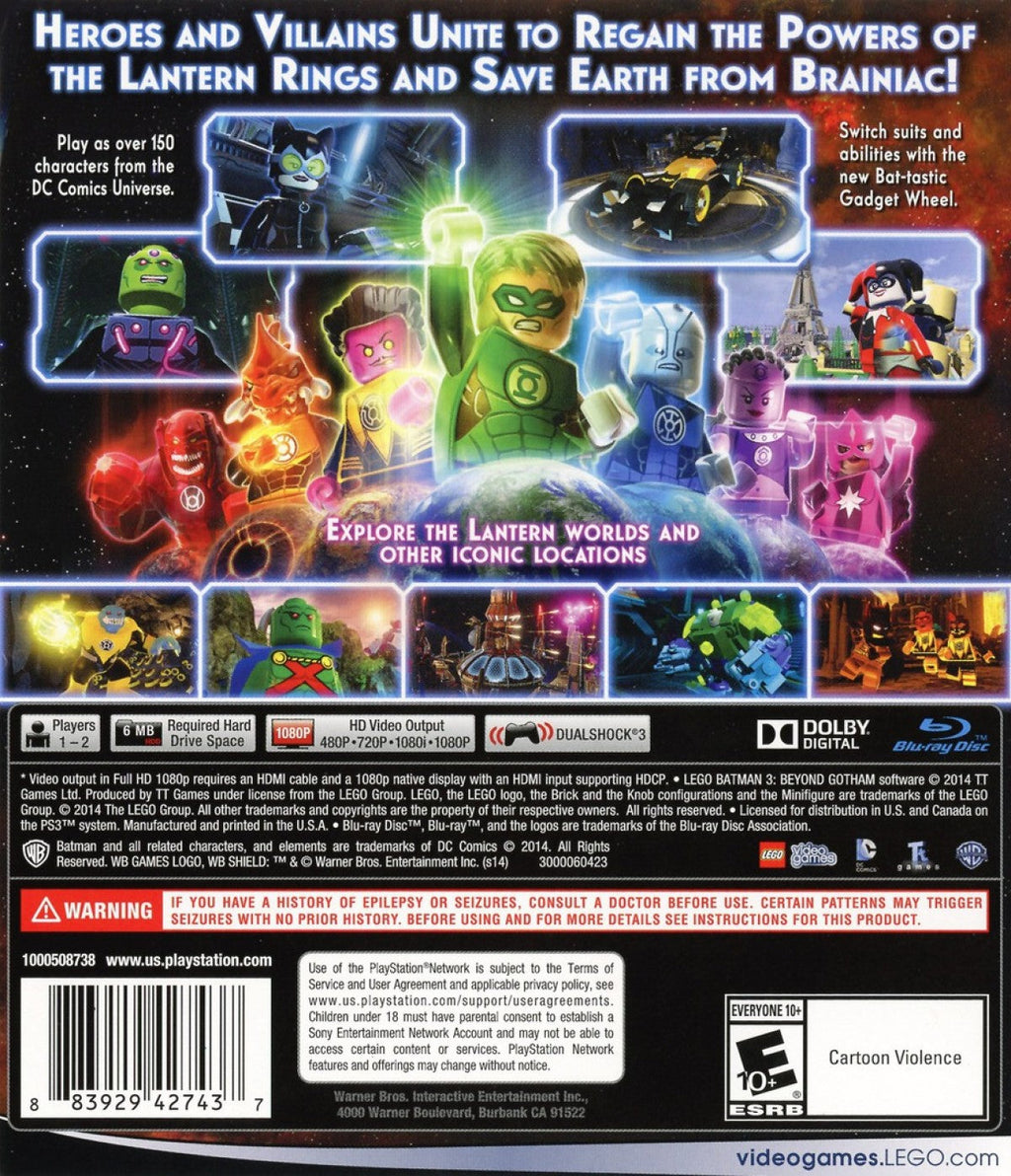 LEGO Batman 3: Beyond Gotham – PlayStation 3 (PS3)