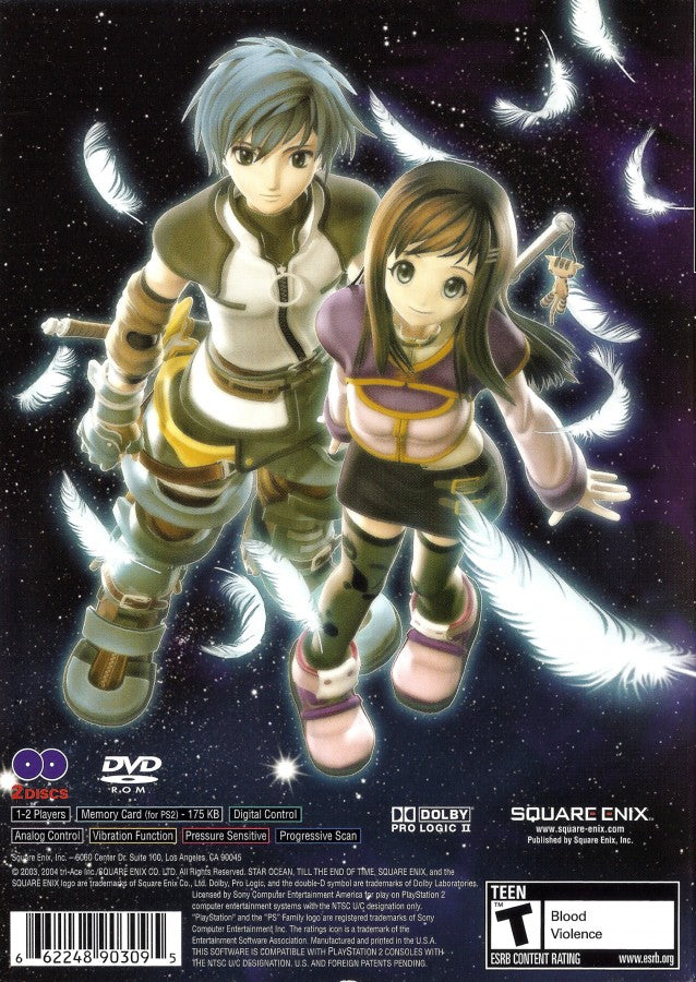 Star Ocean: Till the End of Time – PlayStation 2 (PS2)