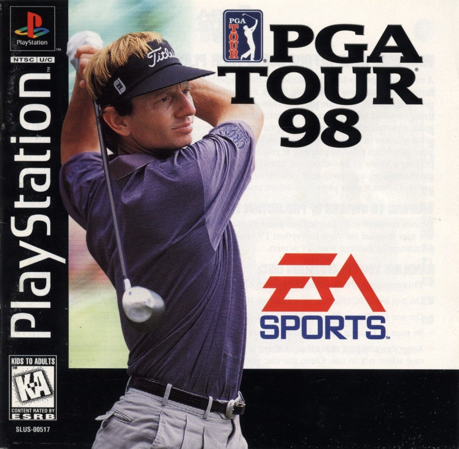 PGA Tour 98 – PlayStation 1 (PS1)