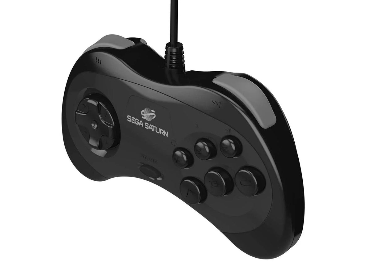 Retro-Bit Sega Saturn Controller – Sega Saturn Accessory (SS)