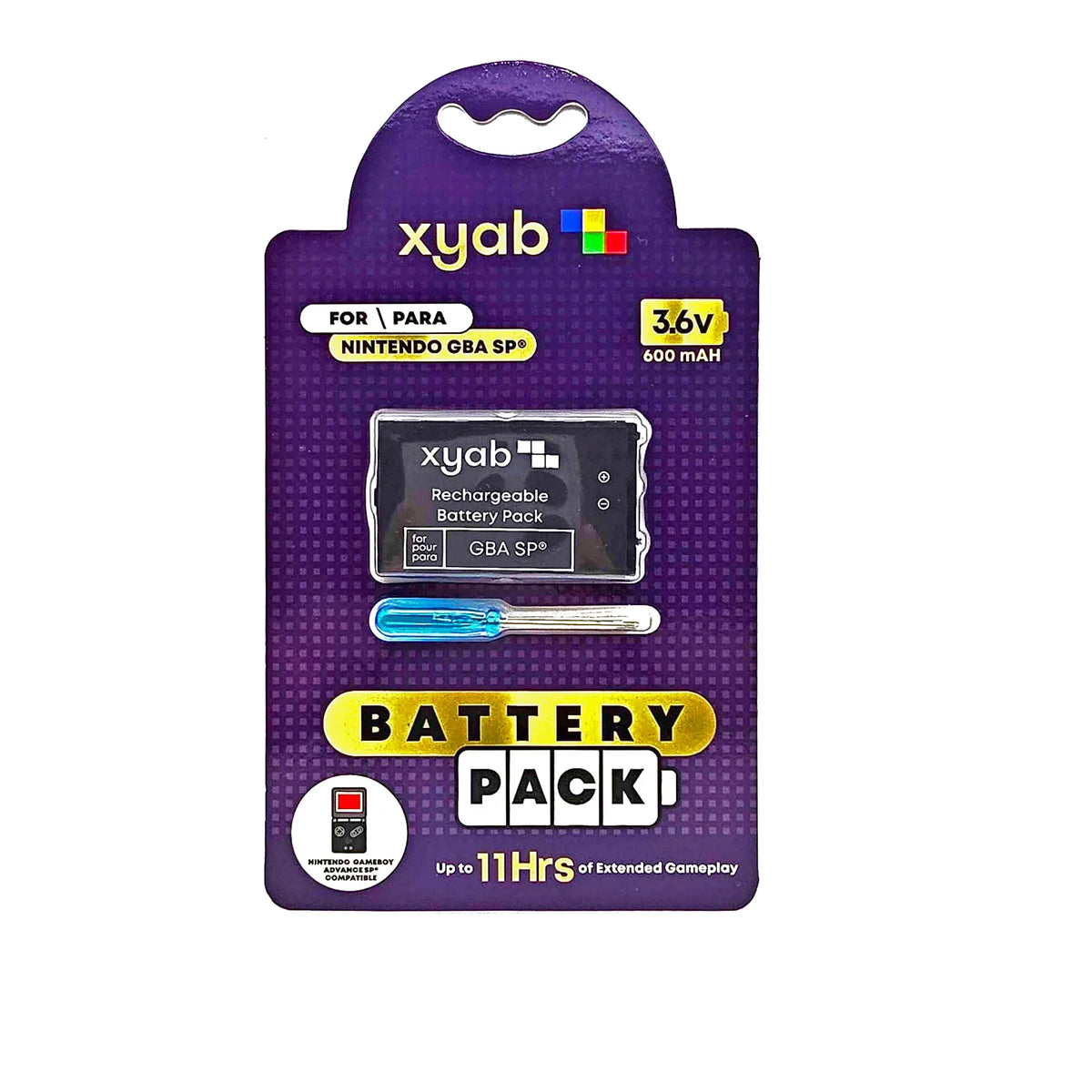 Rechargeable Battery Pack For GBA SP – Nintendo Game Boy Advance Accessory (GBA)