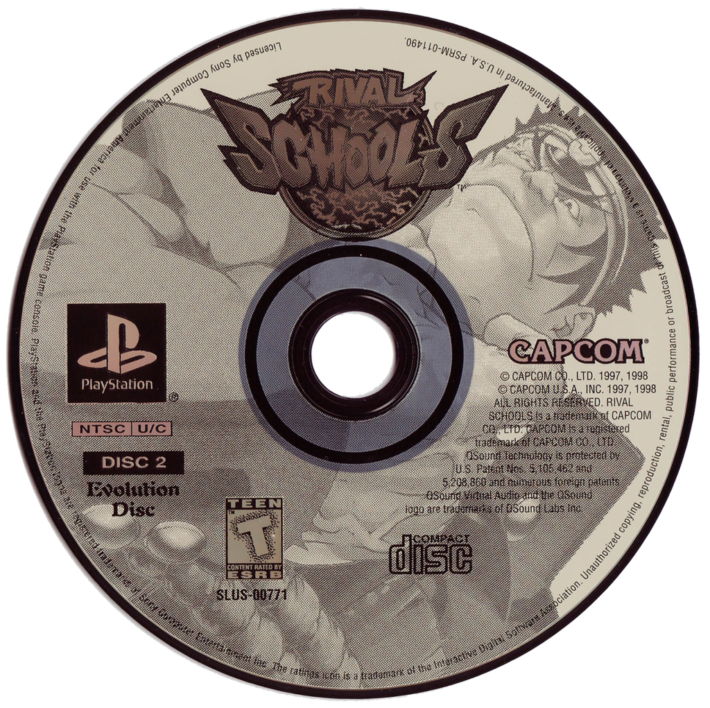 Rival Schools – PlayStation 1 (PS1)