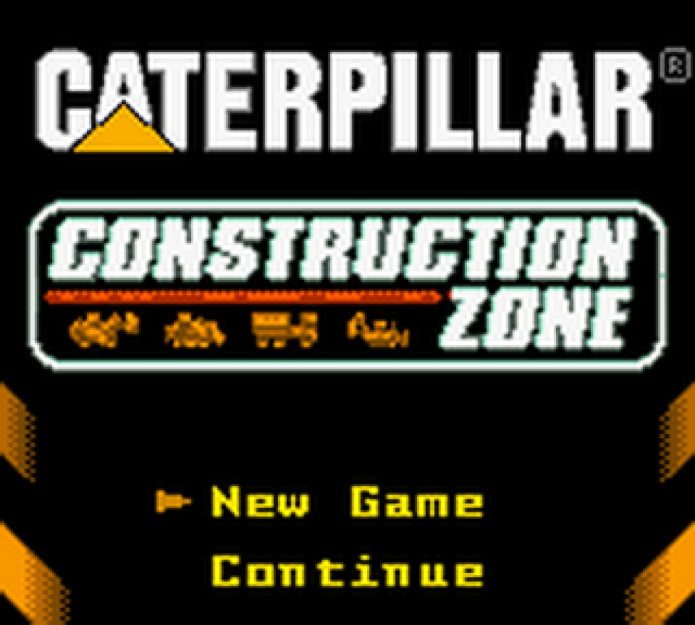 Matchbox: Caterpillar Construction Zone – Game Boy Color (GBC)