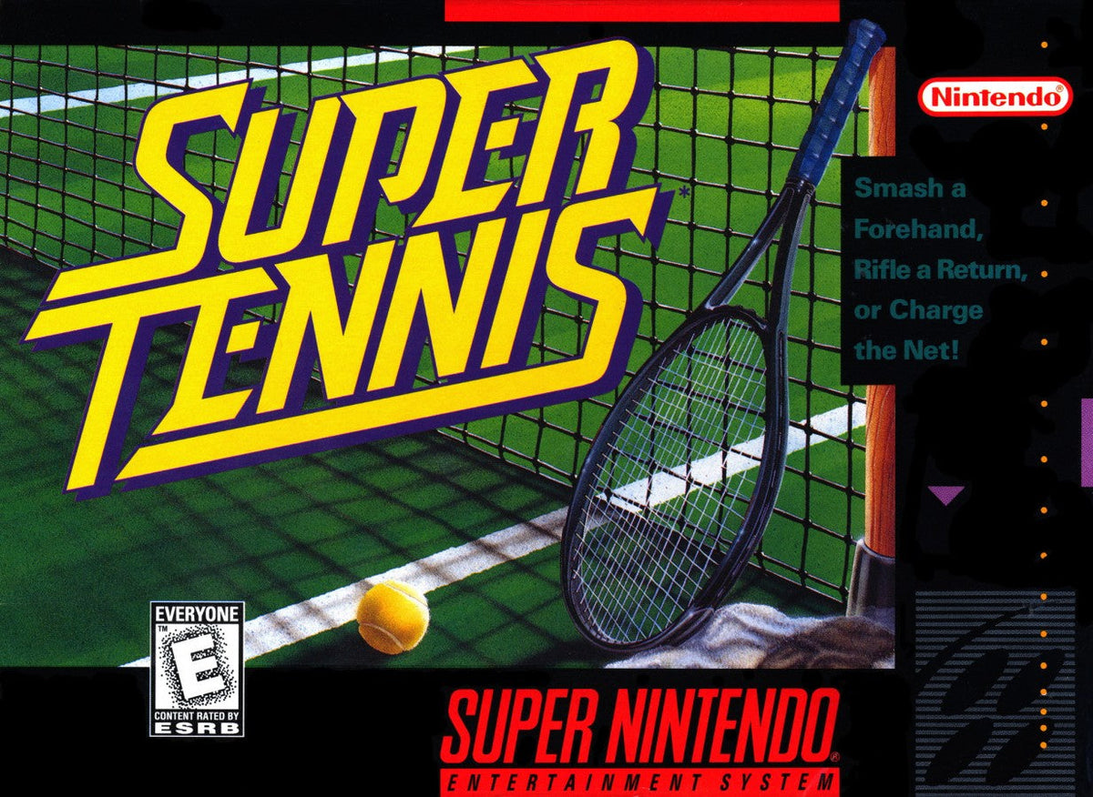 Super Tennis – Super Nintendo Entertainment System (SNES)