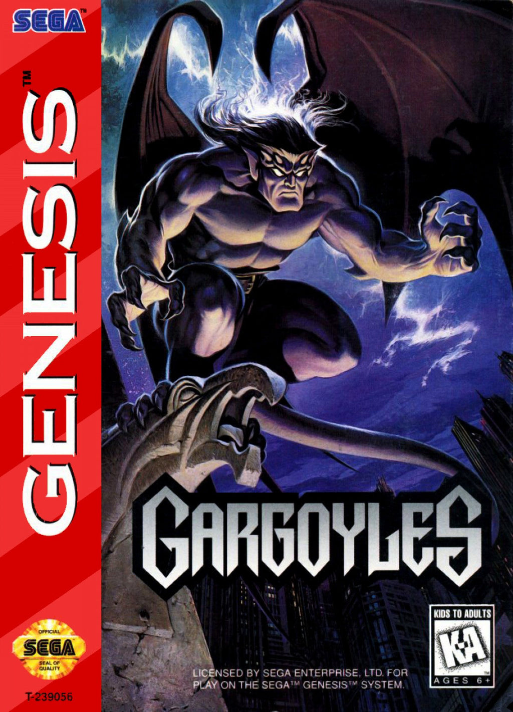 Gargoyles – Sega Genesis (GEN)