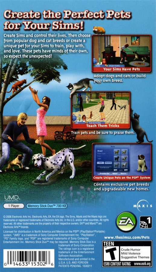 The Sims 2: Pets – PlayStation Portable (PSP)