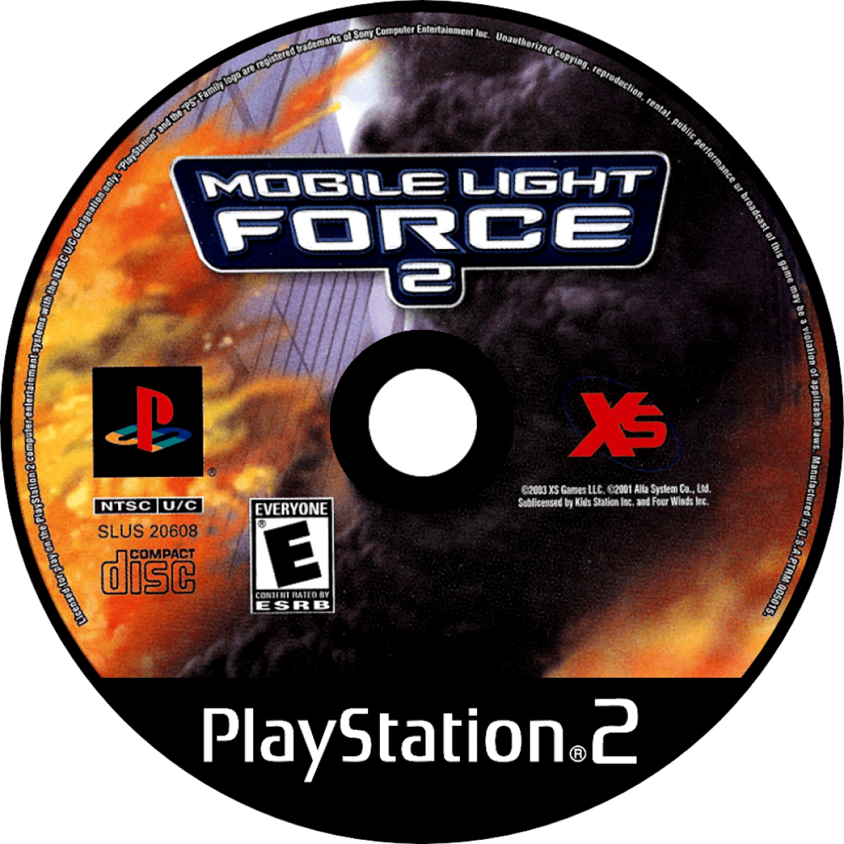 Mobile Light Force 2 – PlayStation 2 (PS2)