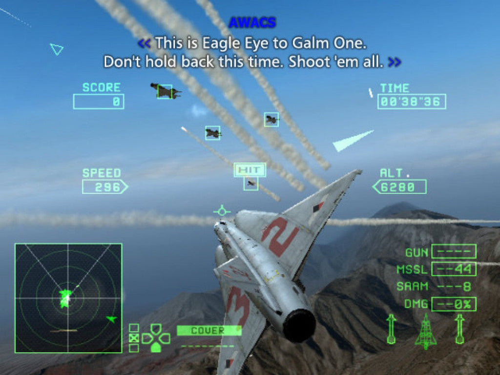 Ace Combat Zero: The Belkan War – Playstation 2 (PS2)