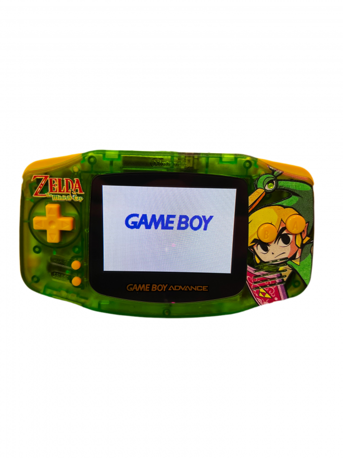 Game Boy Advance (GBA) [Custom Legend Of Zelda Shell & IPS Backlit Display]