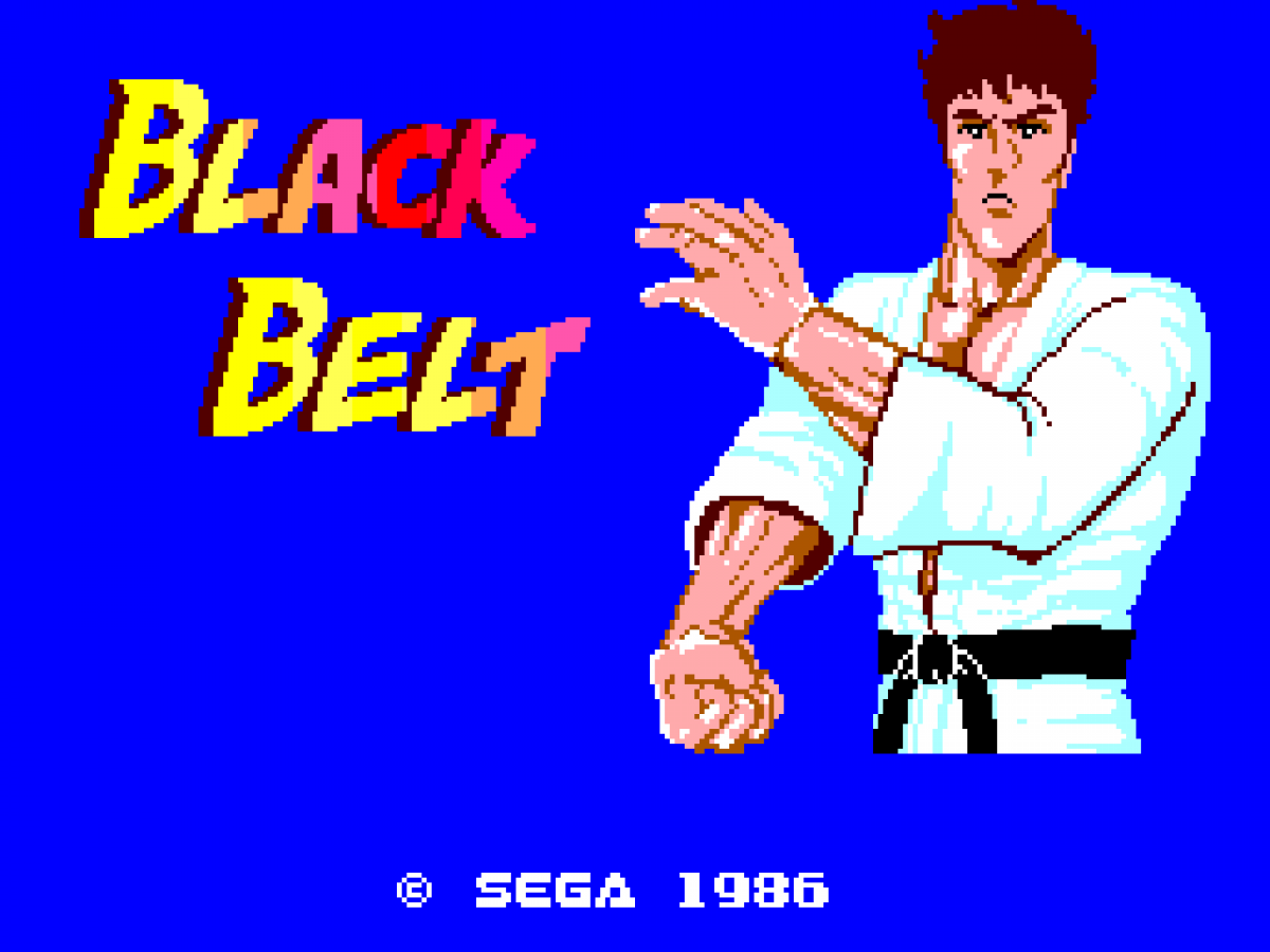 Black Belt – Sega Master System (SMS)