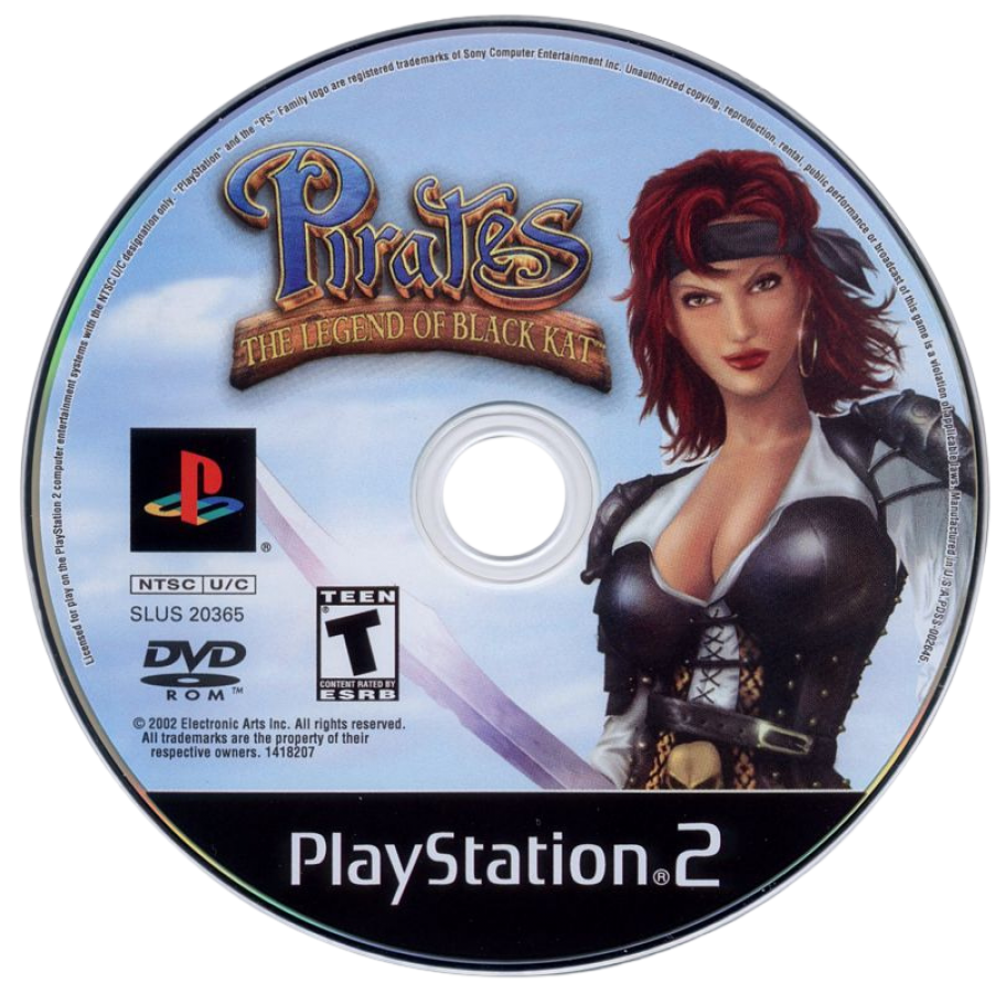 Pirates Legend of Black Kat – PlayStation 2 (PS2)