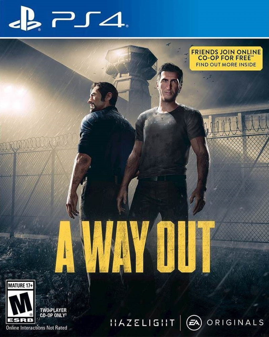 A Way Out – PlayStation 4 (PS4)