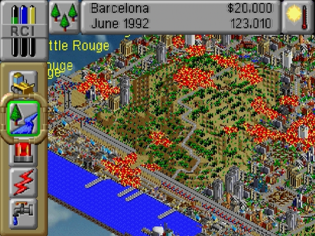 SimCity 2000 – Sega Saturn (SS)