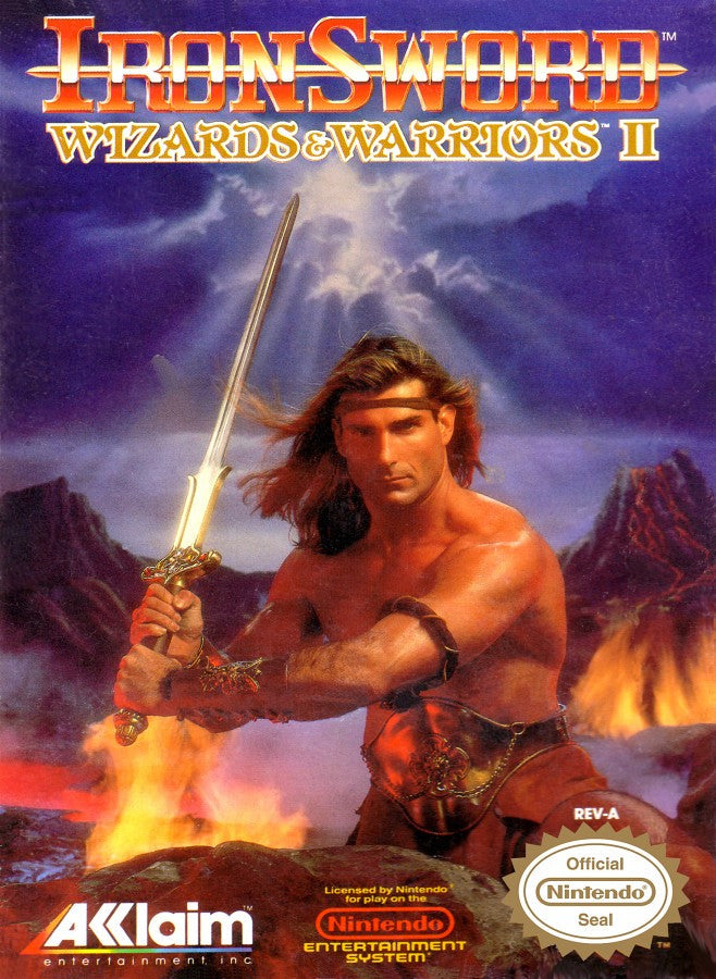 Iron Sword: Wizards and Warriors II – Nintendo Entertainment System (NES)