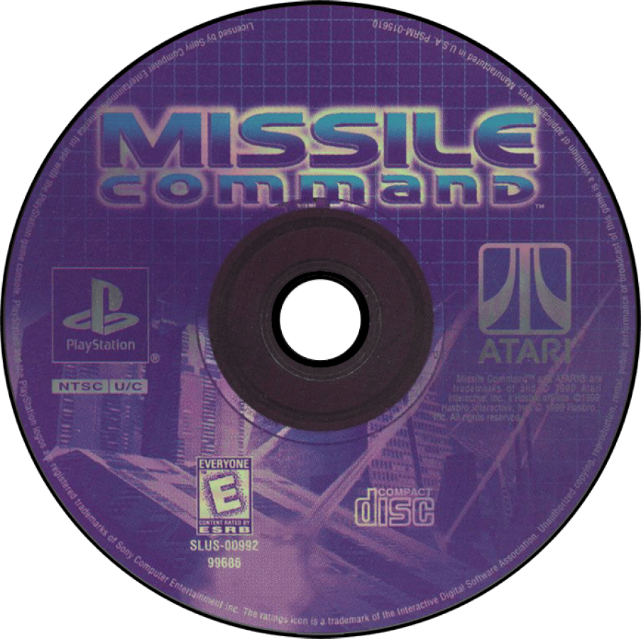 Missile Command – PlayStation 1 (PS1)