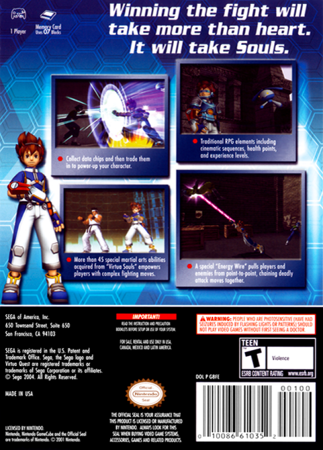 Virtua Quest – GameCube (GC)