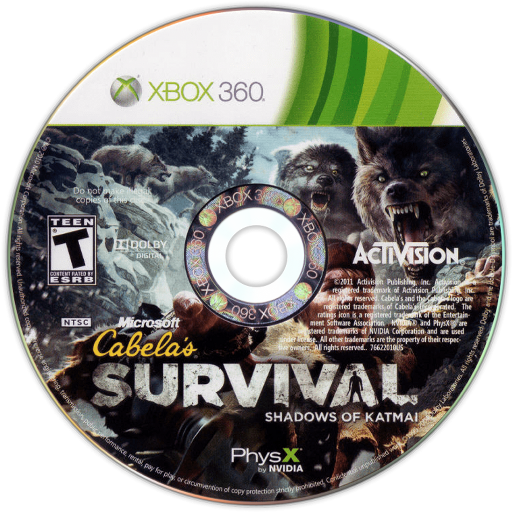 Cabela's Survival: Shadows Of Katmai – Xbox 360 (X360)