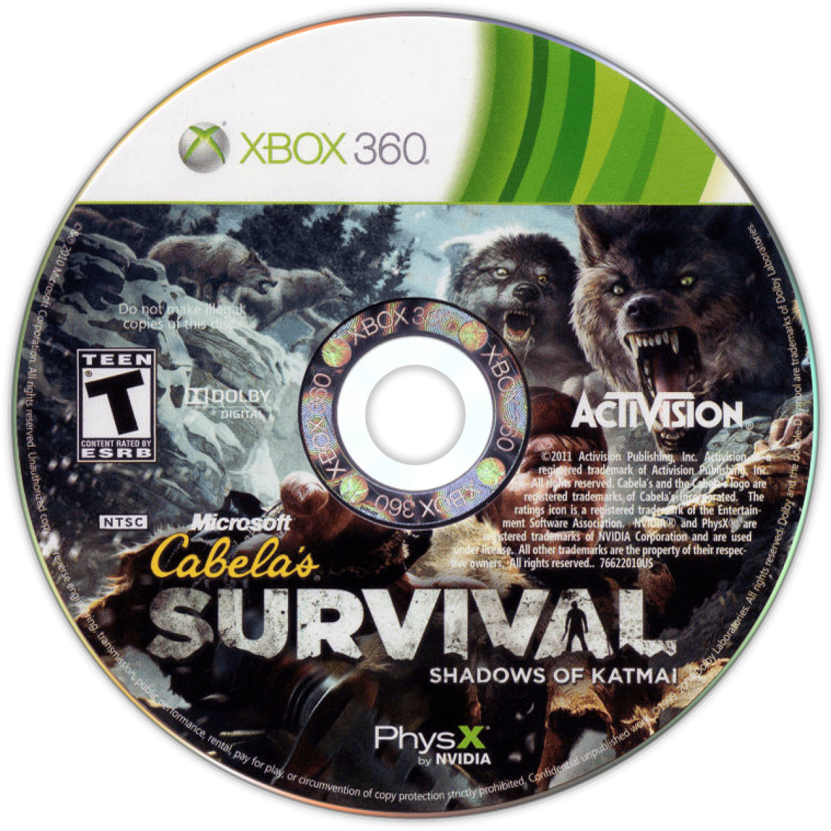Cabela's Survival: Shadows Of Katmai – Xbox 360 (X360)