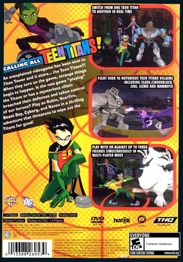 Teen Titans – PlayStation 2 (PS2)
