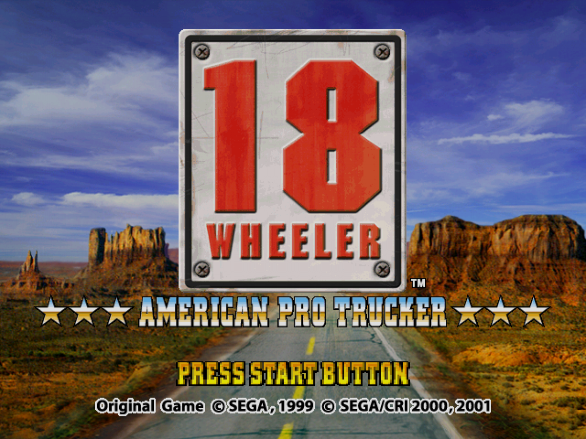 18 Wheeler American Pro Trucker – Sega Dreamcast (DC)
