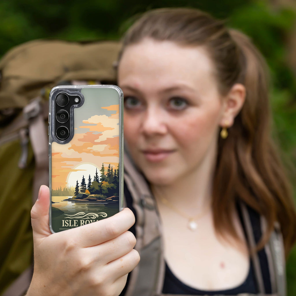 National Parks Isla Royale HD Samsung Galaxy S24 Phone Case