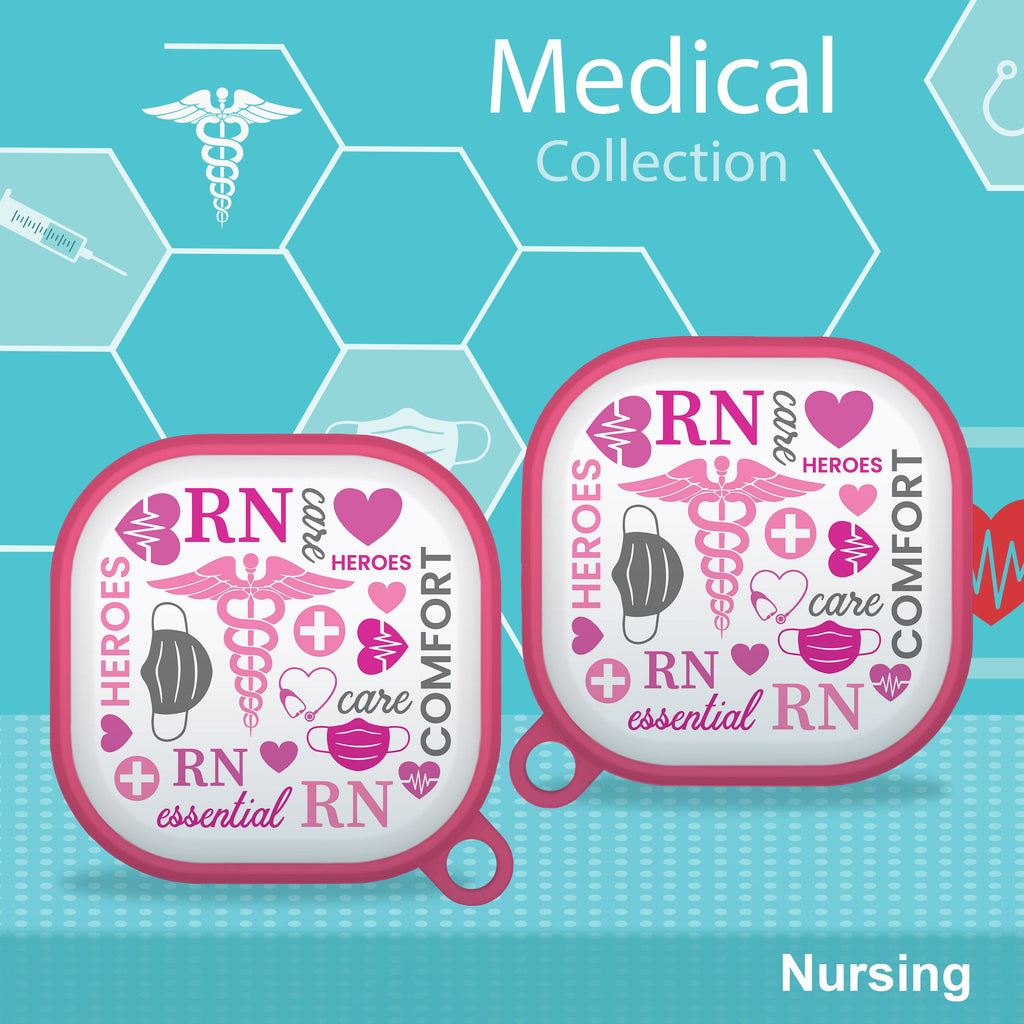 Nursing HDX Samsung Galaxy Buds Pro & Buds Live Case Cover
