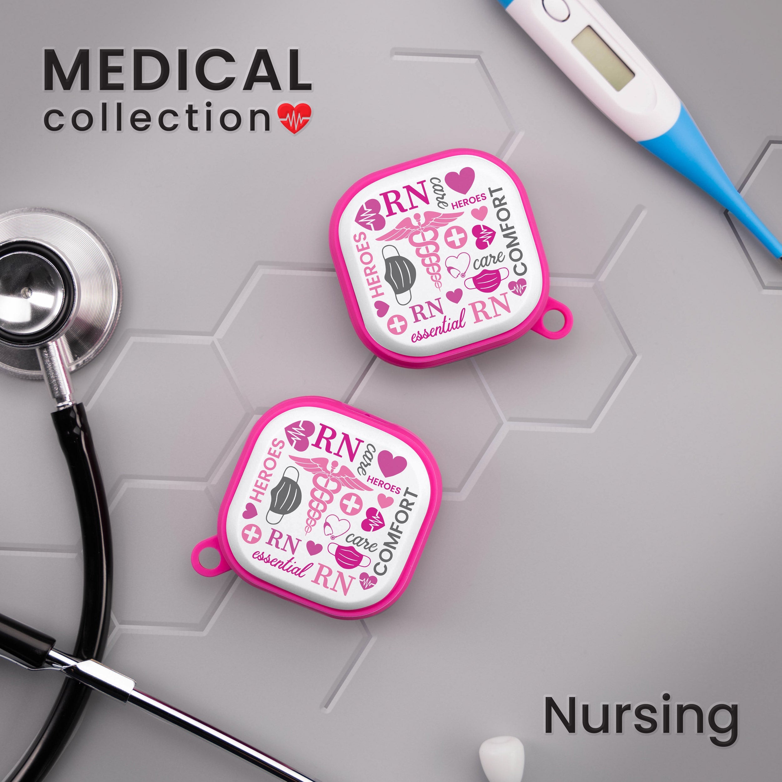 Nursing HDX Samsung Galaxy Buds Pro & Buds Live Case Cover