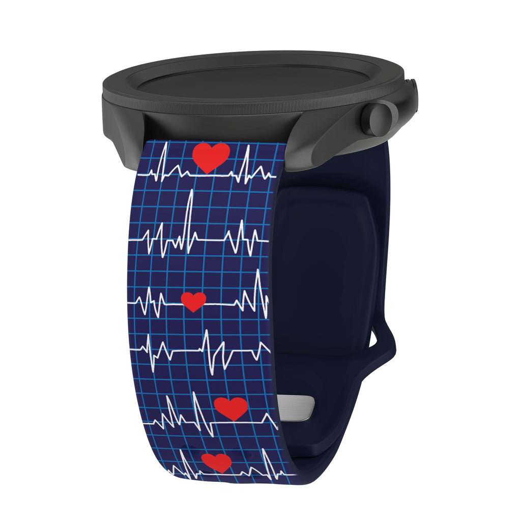 Nursing HD  Watchband for Samsung, Garmin, Fossil, and More for Samsung, Garmin, Fossil, and More