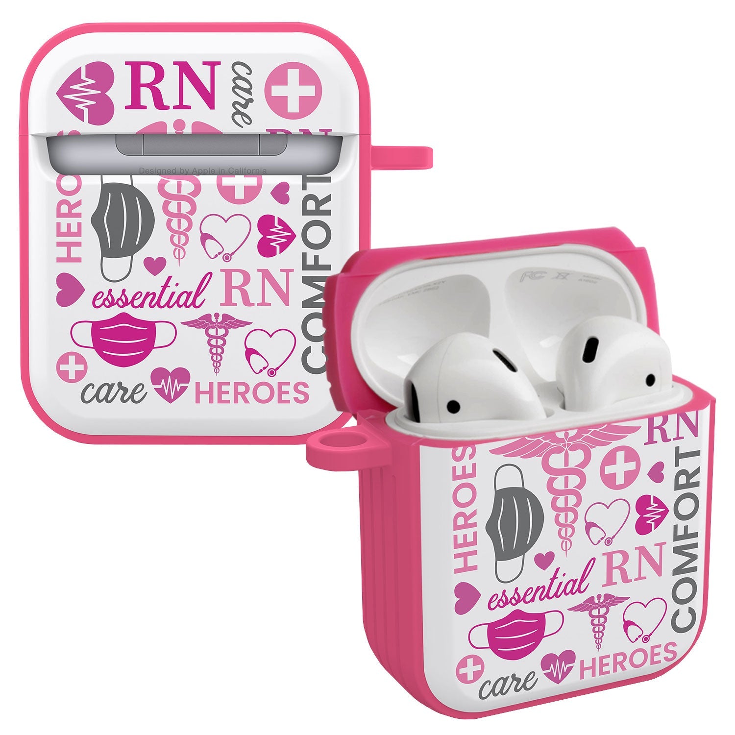 Nursing HDX Apple AirPods Gen 1 & 2 Case Cover