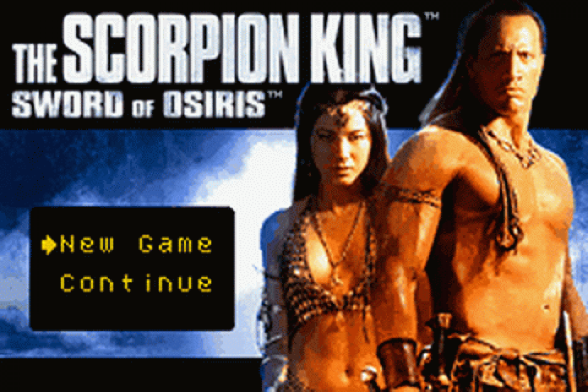 Scorpion King: Sword Of Osiris – Game Boy Advance (GBA)