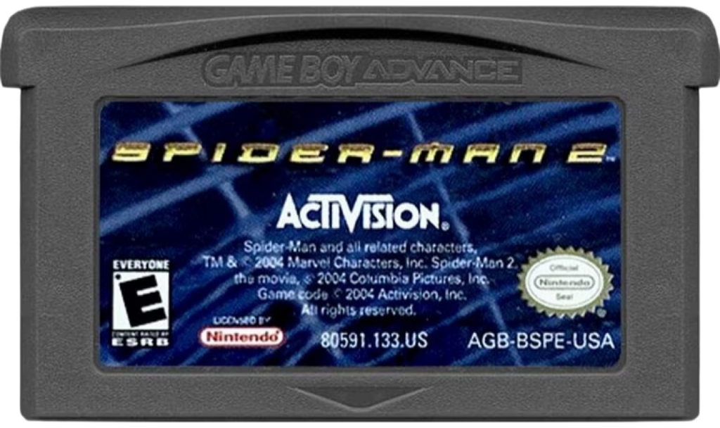 Spider-Man 2 – Game Boy Advance (GBA)