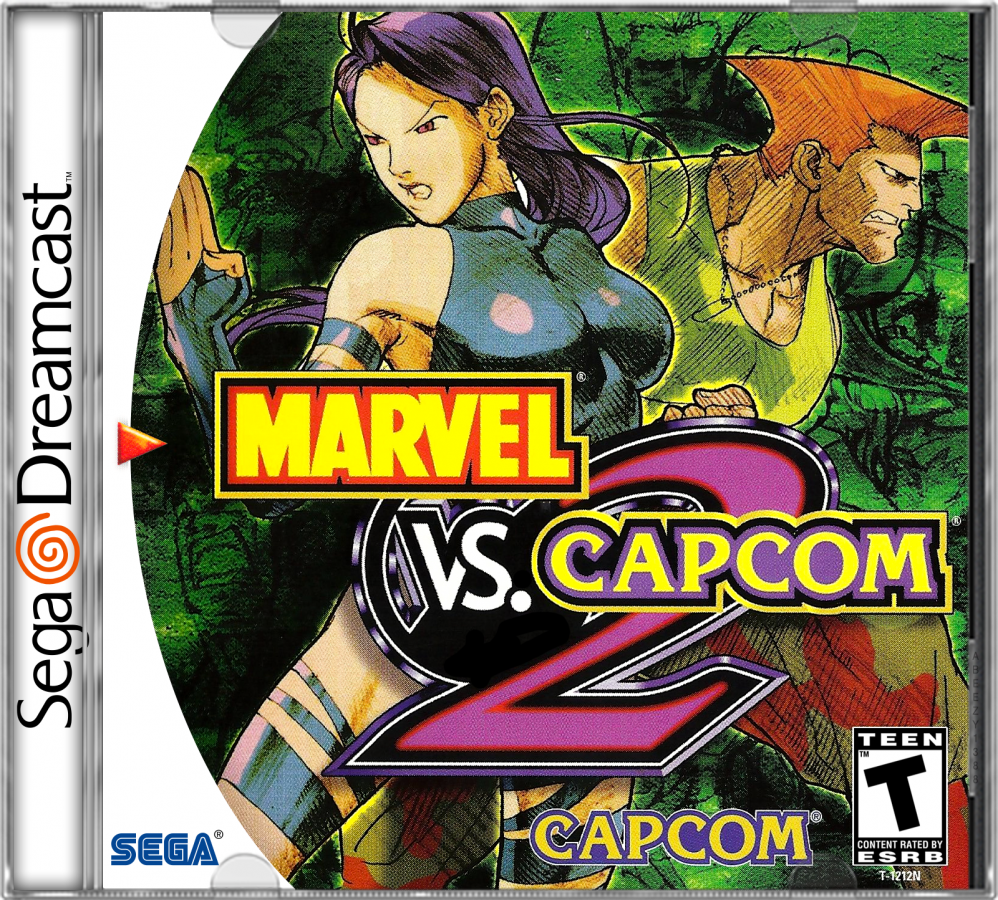 Marvel vs Capcom 2 – Sega Dreamcast (DC)