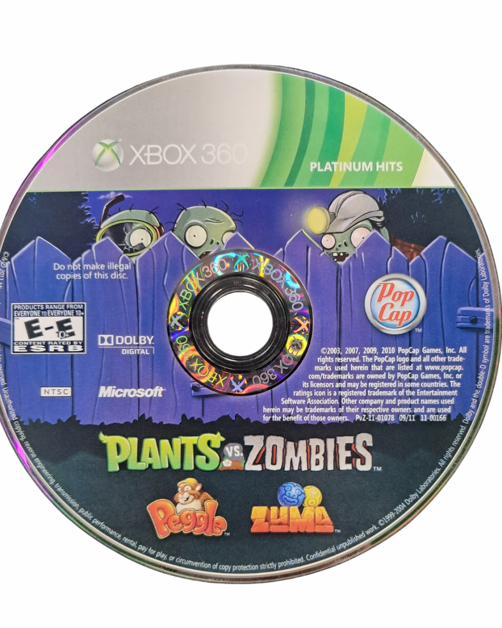 Plants vs. Zombies [Platinum Hits] – Xbox 360 (X360)