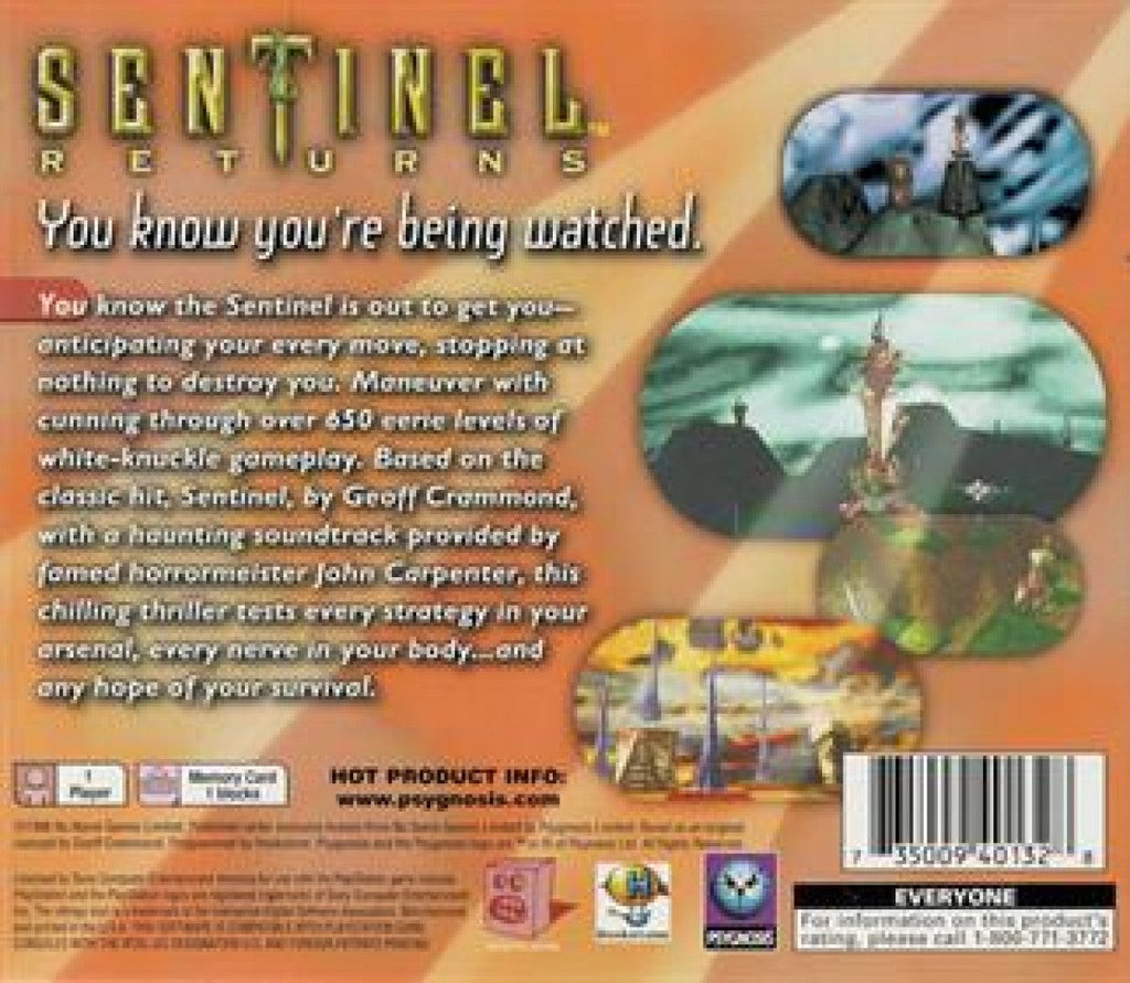 Sentinel Returns – PlayStation 1 (PS1)