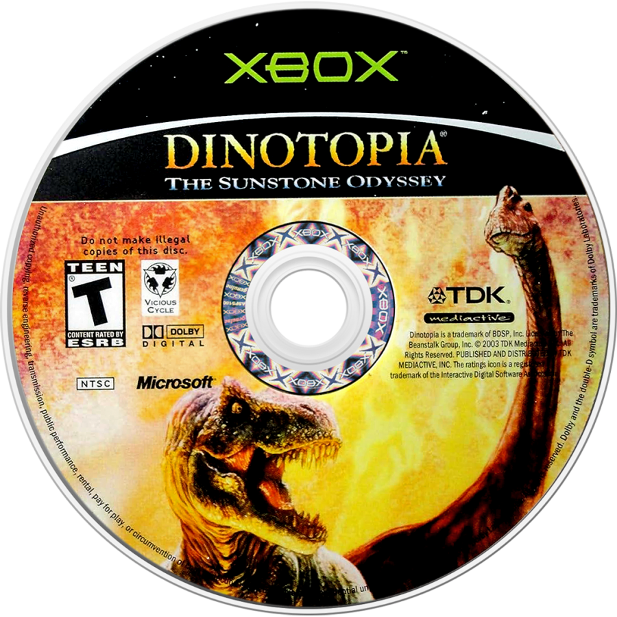 Dinotopia: Sunstone Odyssey – Xbox (XBOX)