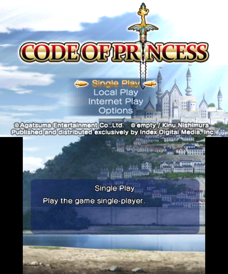 Code of Princess – Nintendo 3DS (3DS)